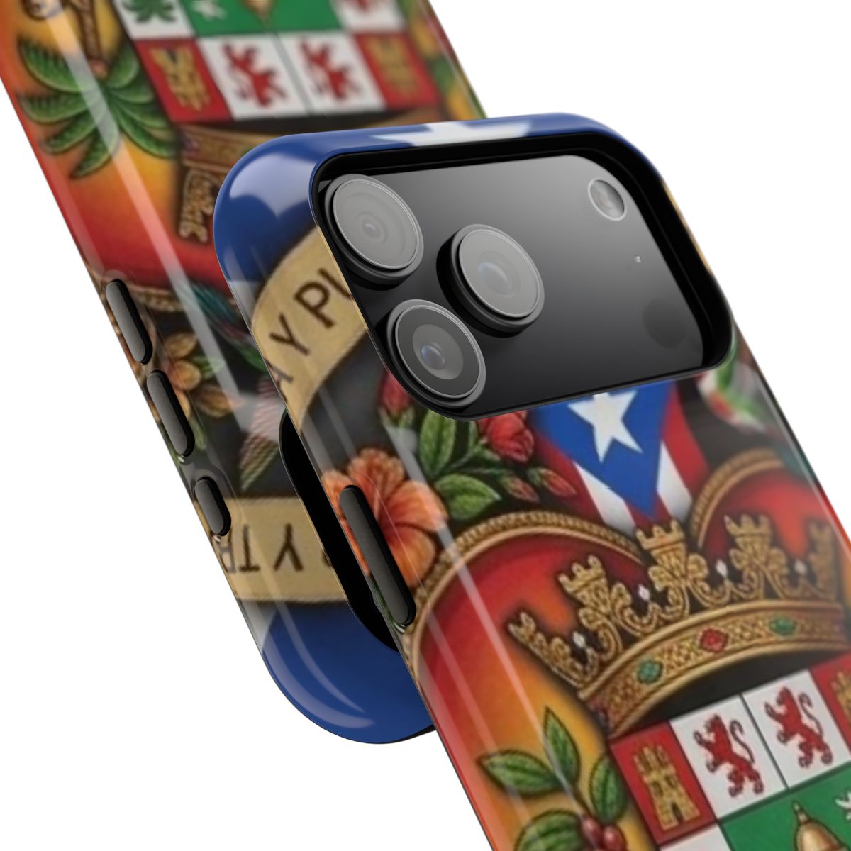 Rican Swagga Royalty Designer Impact-Resistant Phone Case by GT Artland