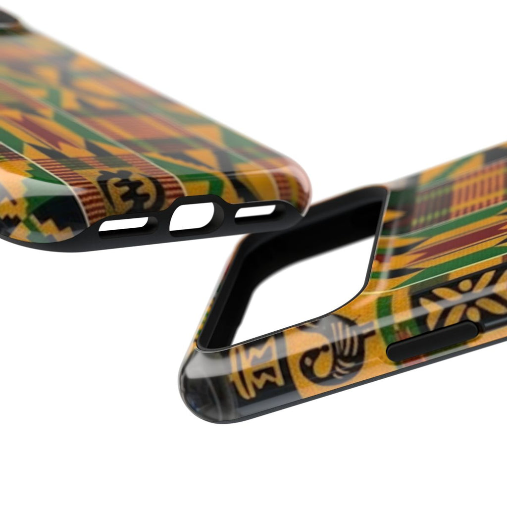 Kenya Pattern Impact-Resistant Phone Case — African Map Design by GT Artland