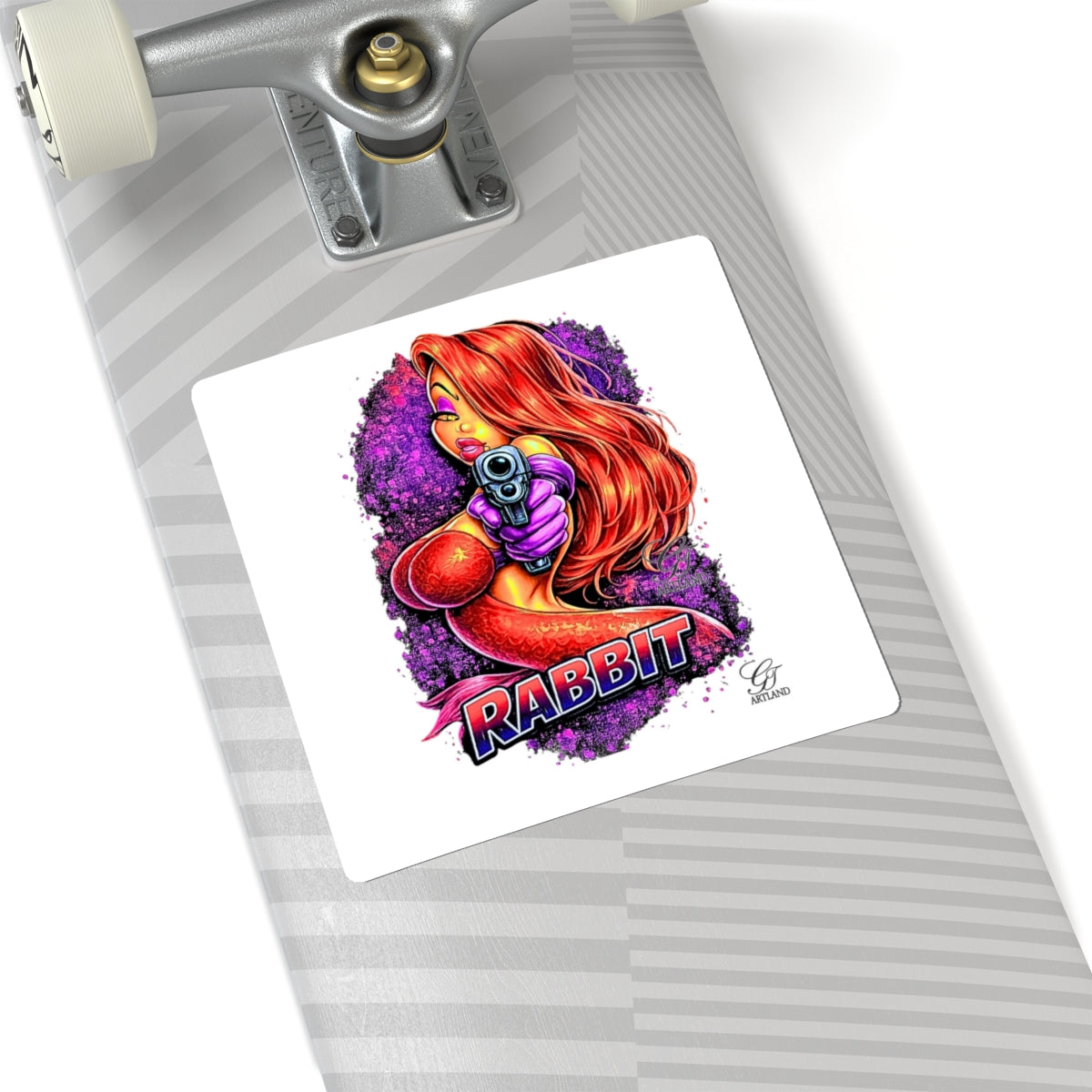 Vixen Rabbit Comic Kiss-Cut Stickers by GT Artland
