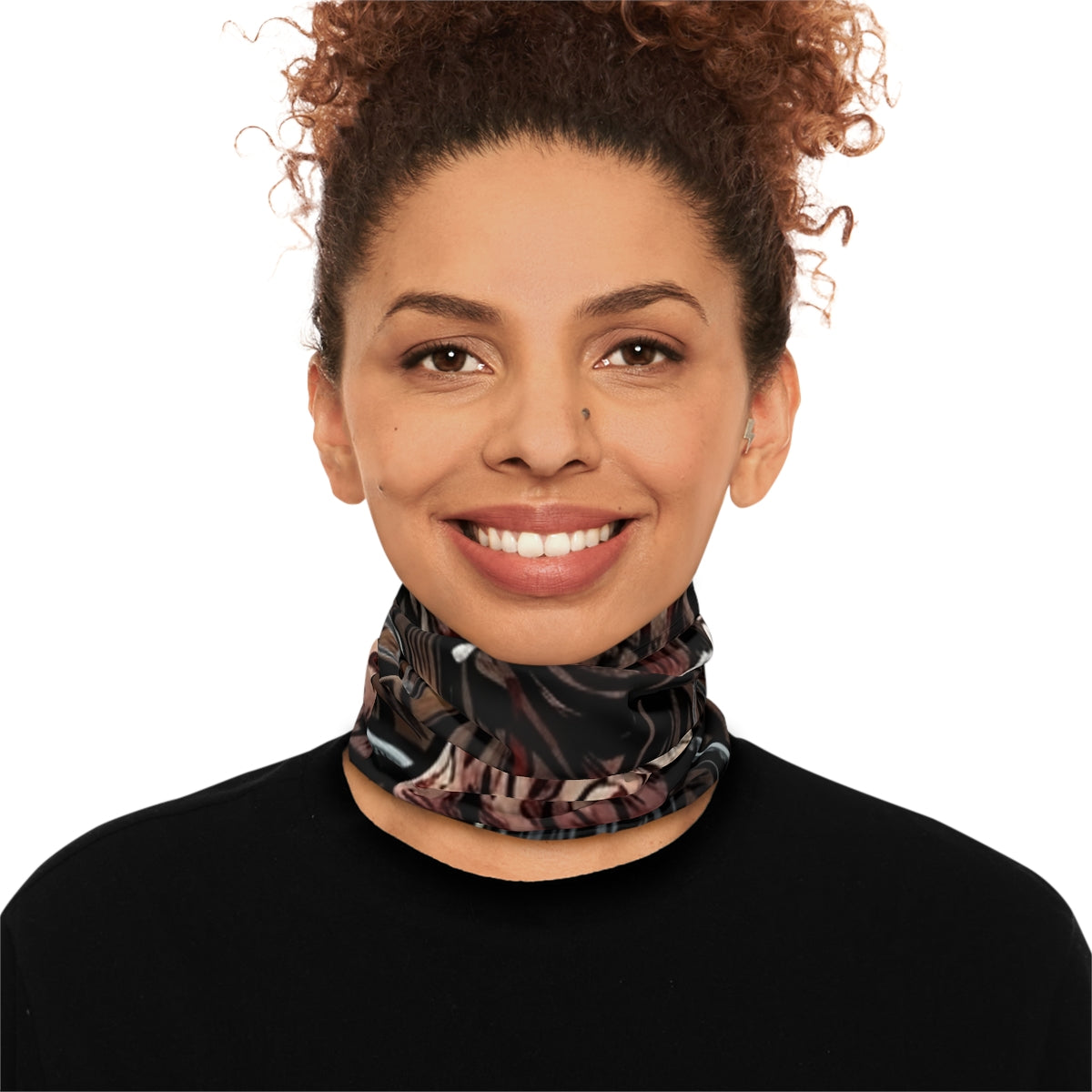 Horror Designer Massacre Designer Scary  Lightweight  Face Mask Neck Gaiter by GT Artland