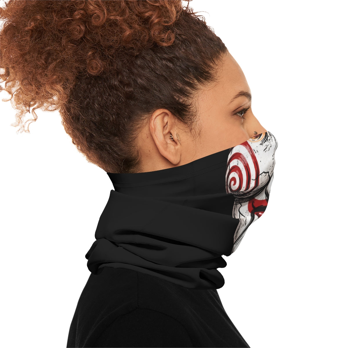 Horror Jig Clown Show Designer Lightweight Face Mask Neck Gaiter by GT Artland