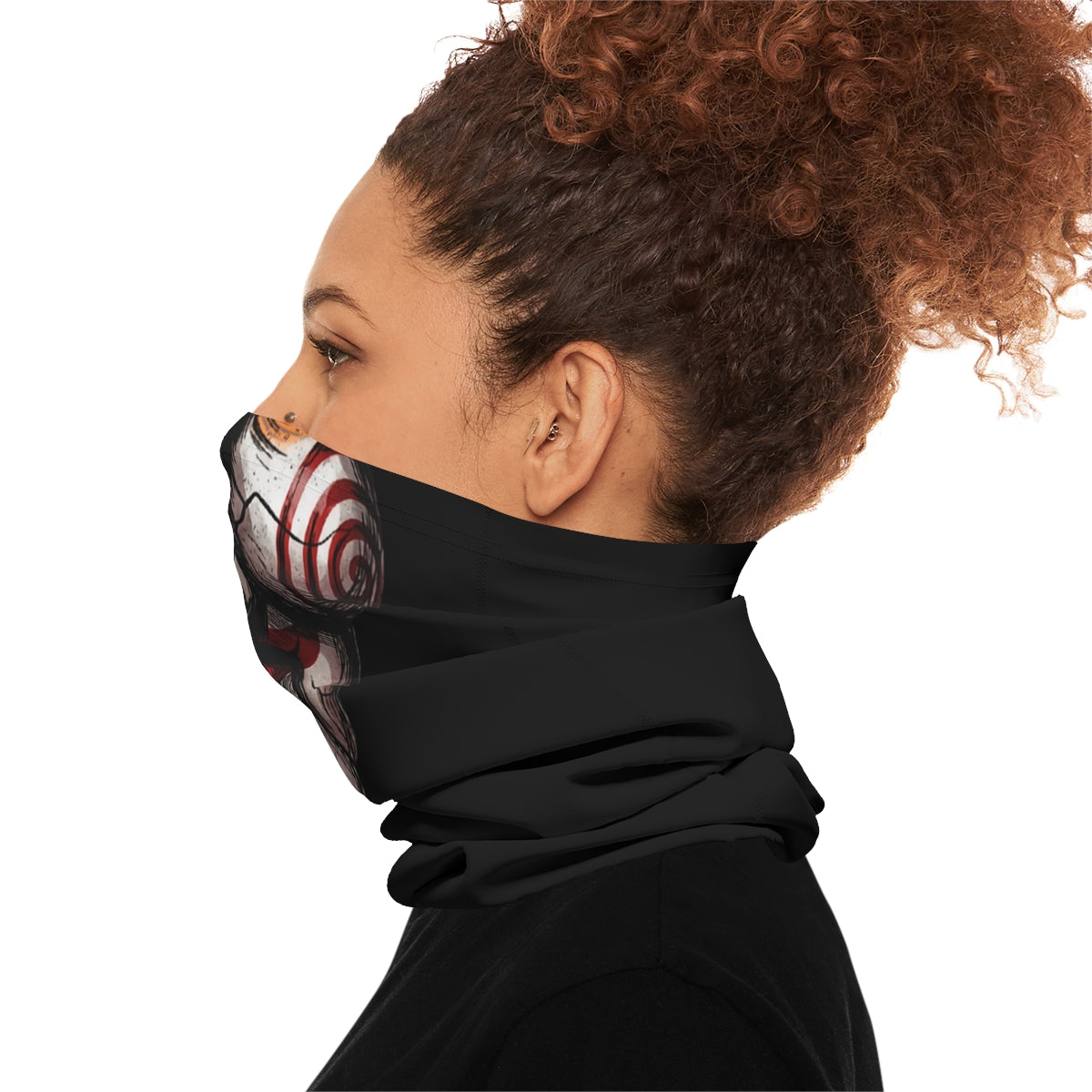Horror Jig Clown Show Designer Lightweight Face Mask Neck Gaiter by GT Artland
