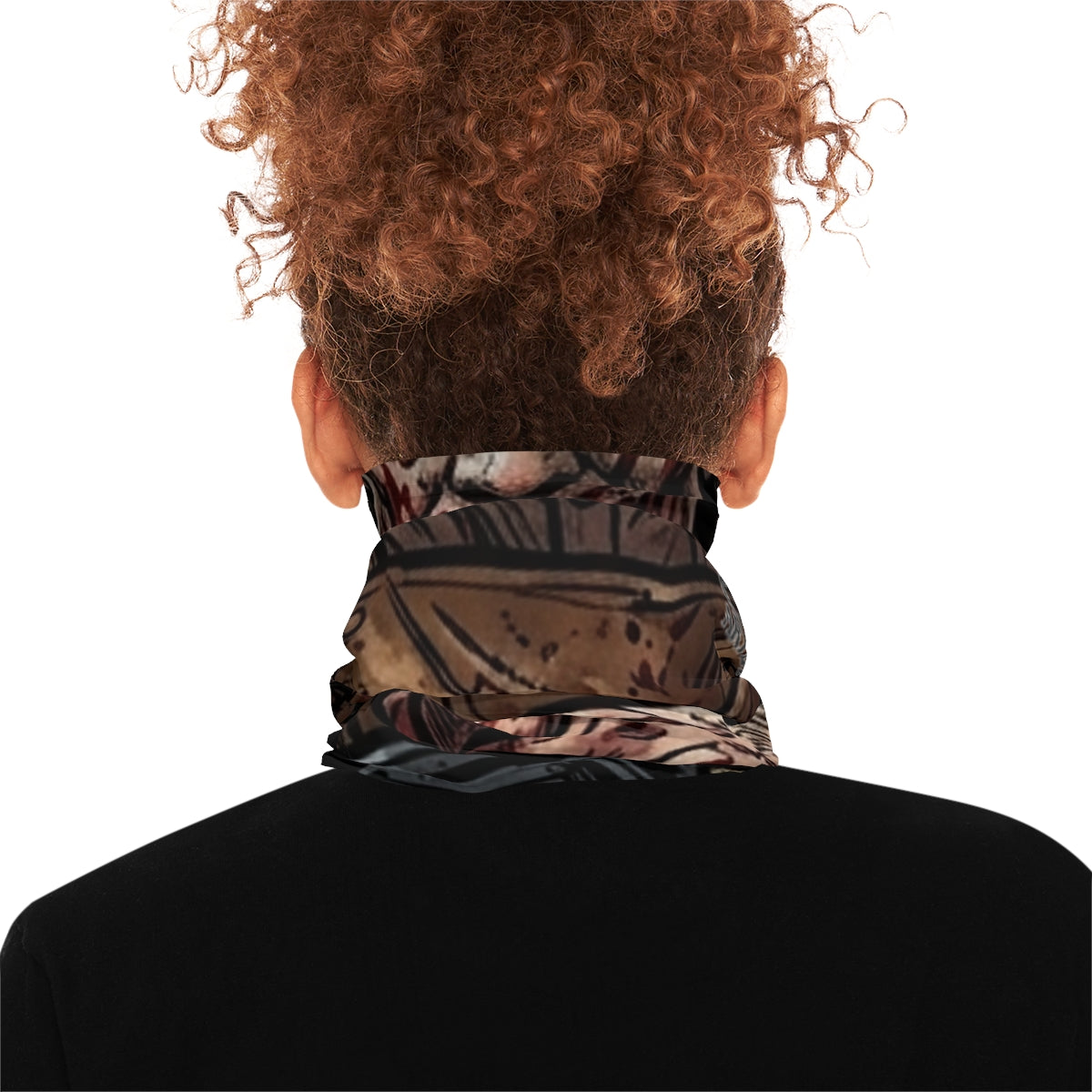 Horror Designer Massacre Designer Scary  Lightweight  Face Mask Neck Gaiter by GT Artland