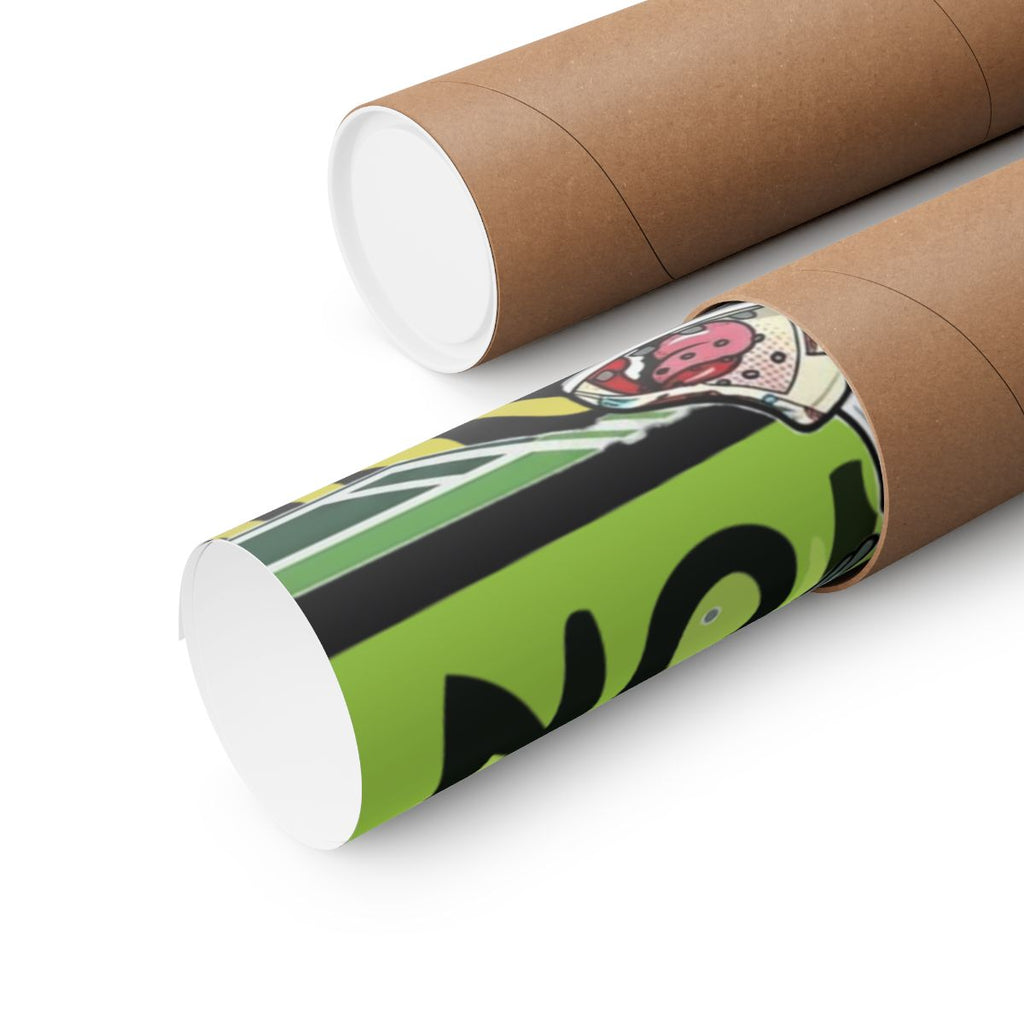King Clown UFO Invasion Designer Matte Vertical Posters by GT Artland