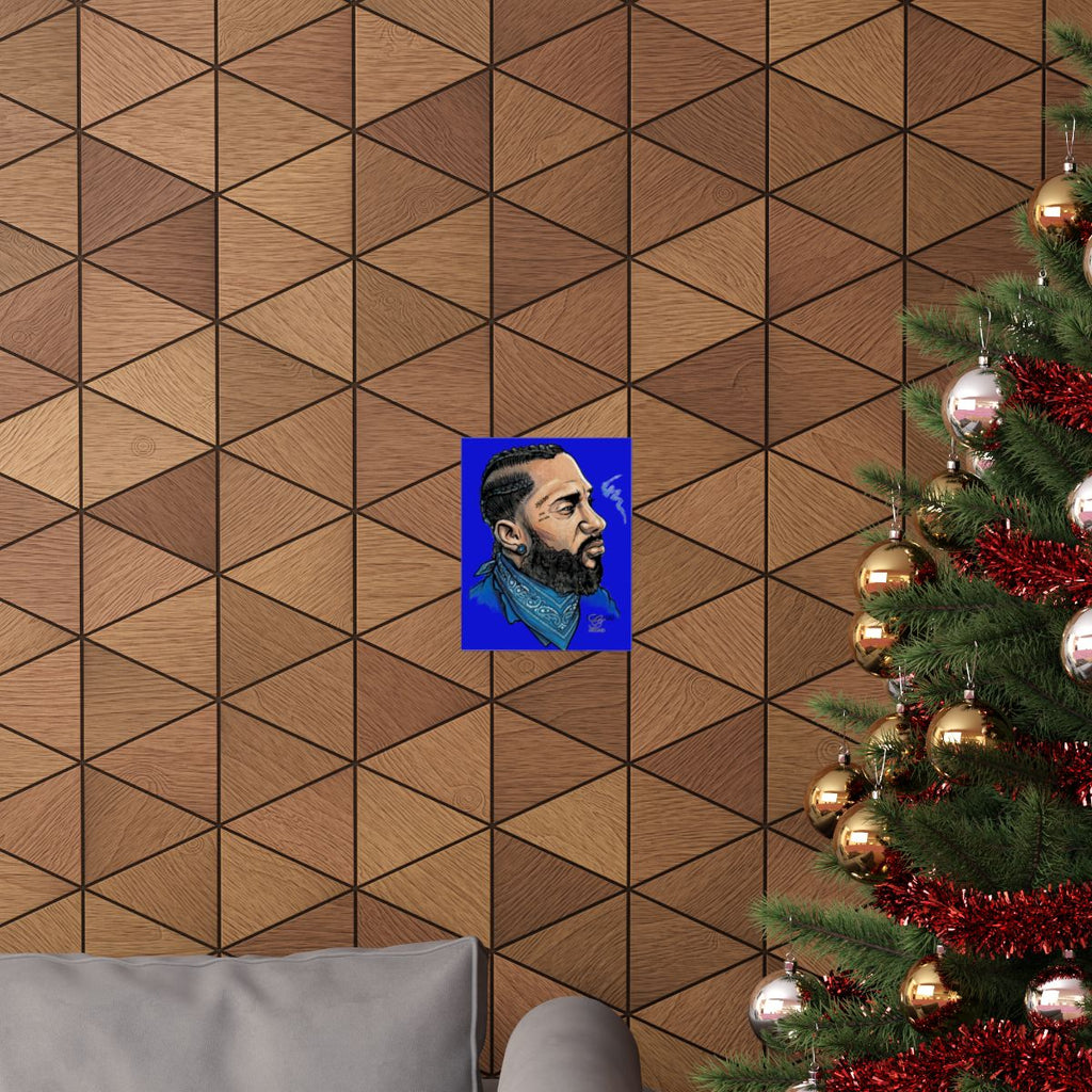 NIPSEY Rap Mogul Matte Vertical Posters by GT Artland