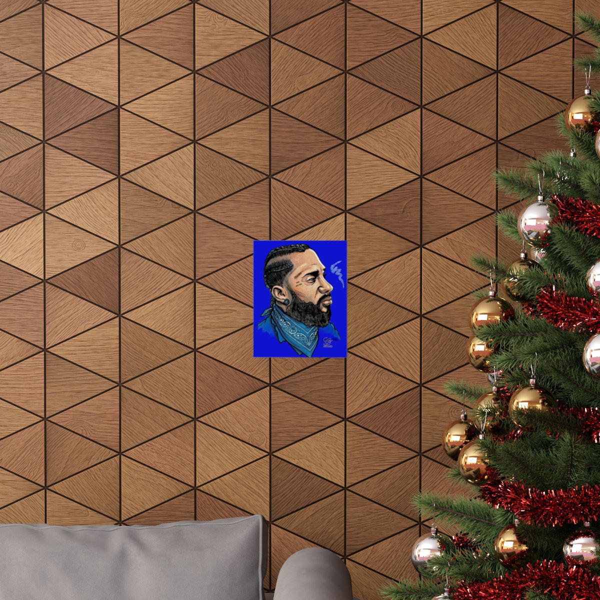 NIPSEY Rap Mogul Matte Vertical Posters by GT Artland