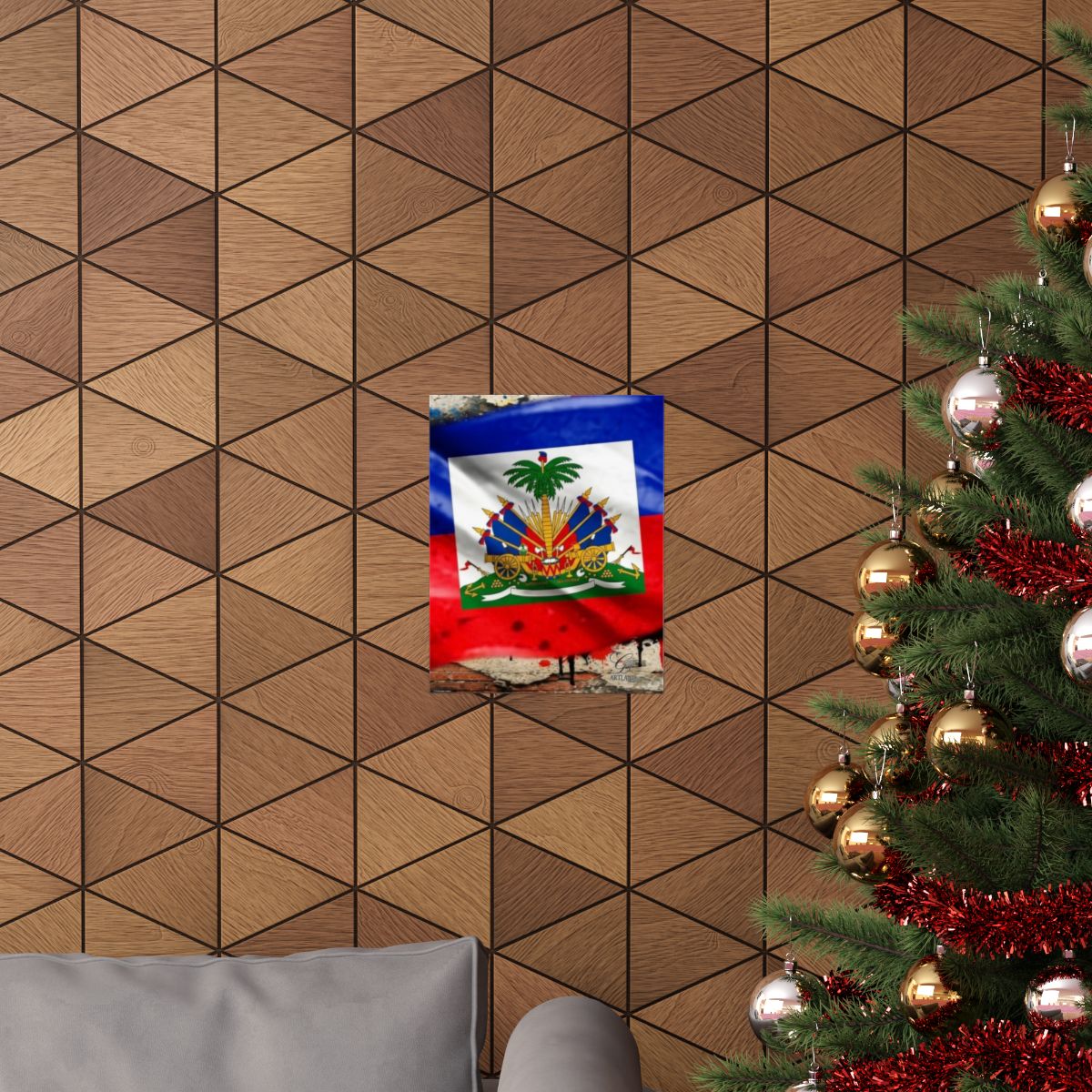 Haitian Brick City Swagga Designer Matte Vertical Posters by GT Artland