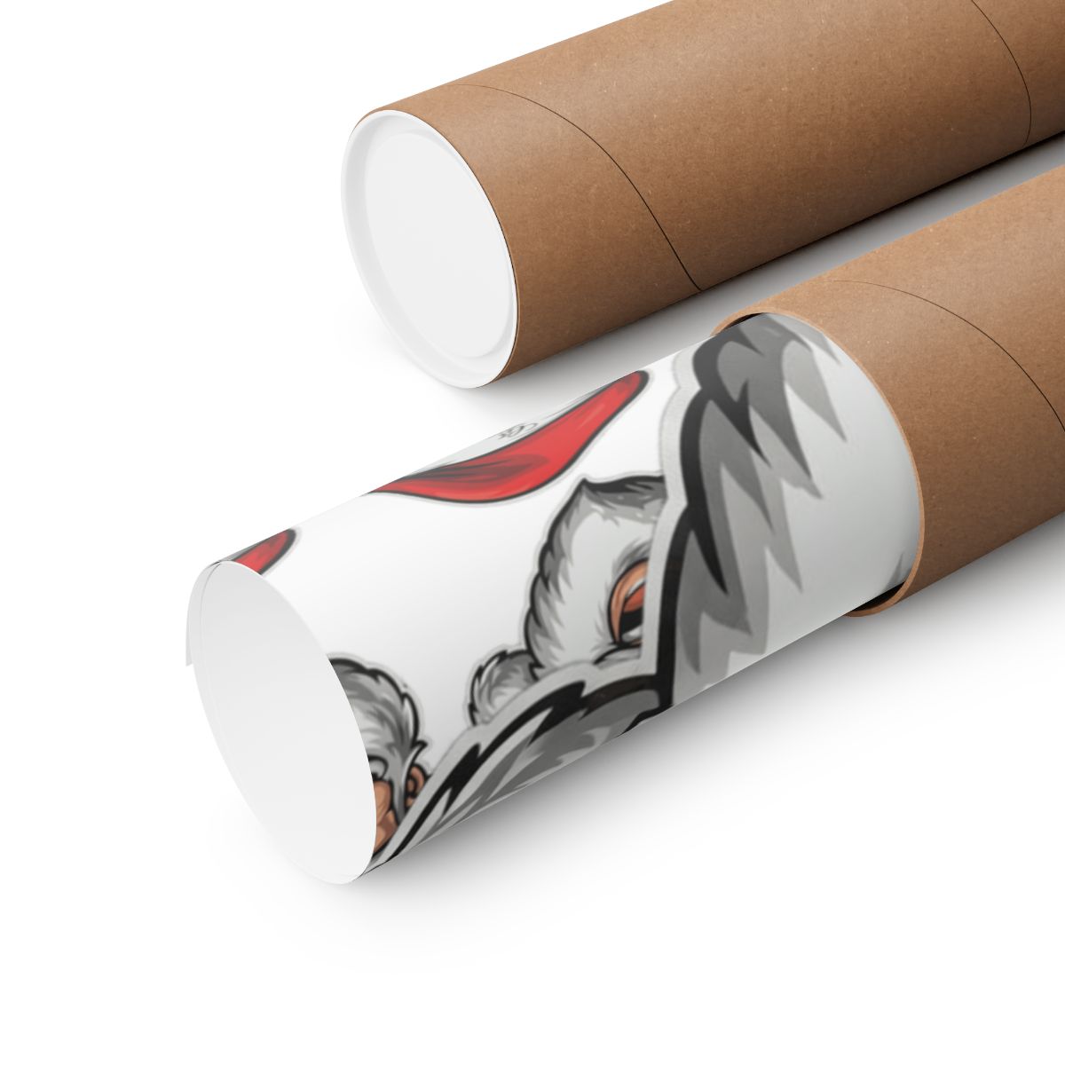 Santa Happy LOL Smile Mr, Clause Designer Matte Vertical Posters by GT Artland