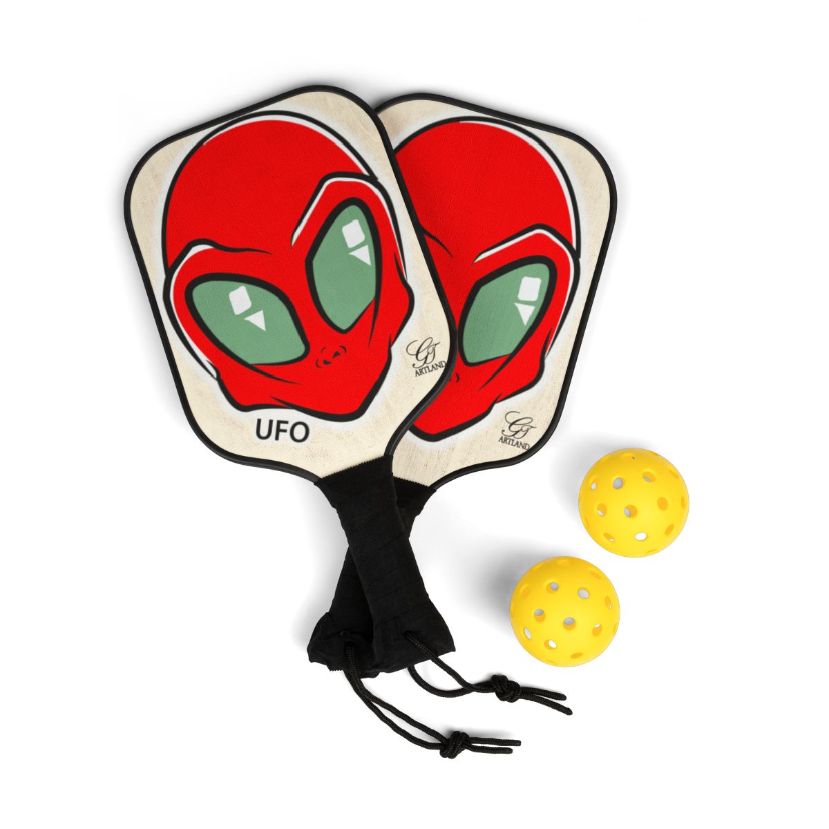 Red Ufo Pickleball Kit by GT Artland