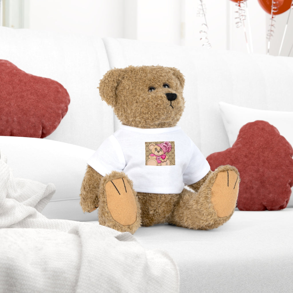 Swag Bear Plush Toy with T-Shirt by GT Artland