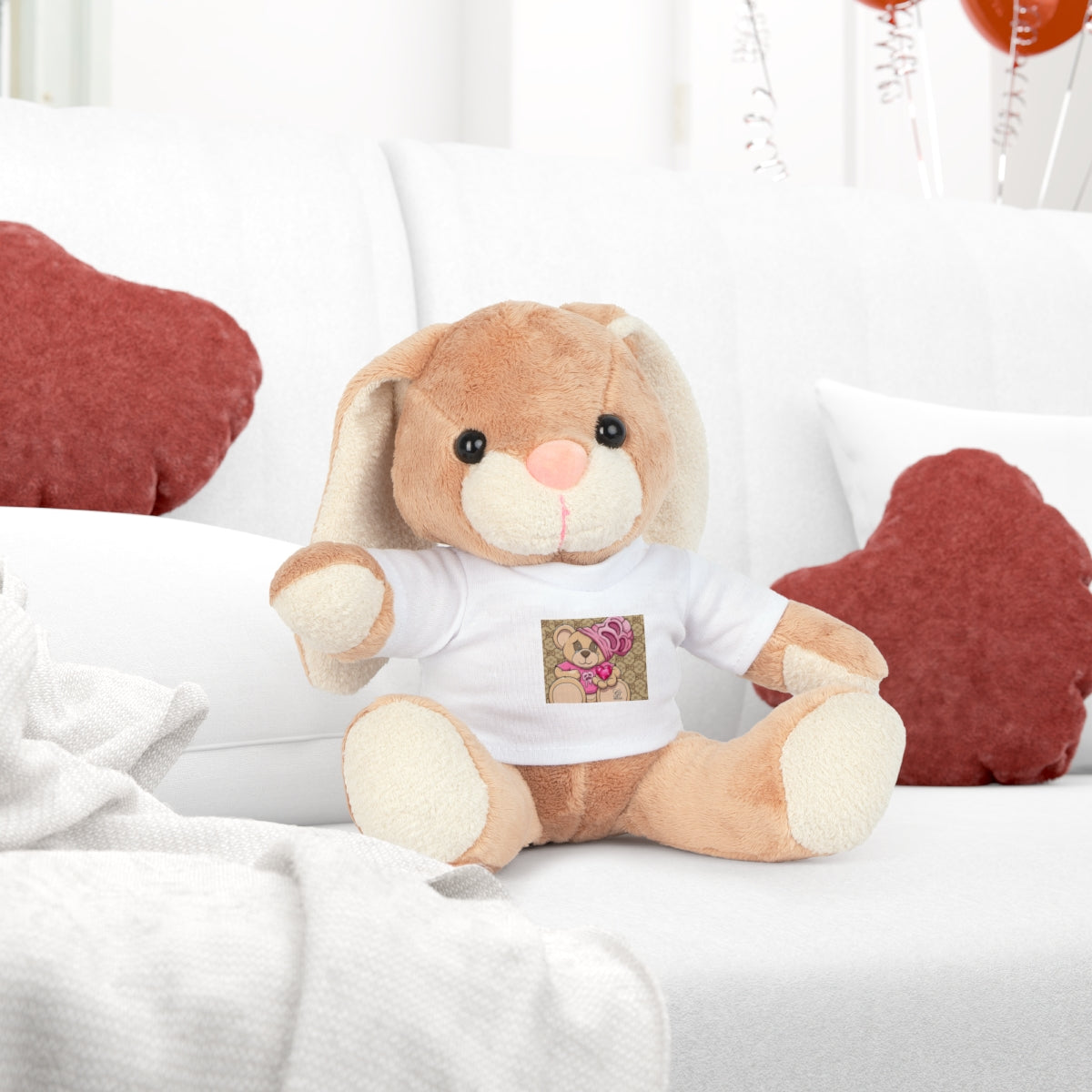 Swag Bear Plush Toy with T-Shirt by GT Artland