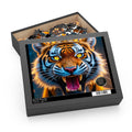 Fire King Tiger Designer Puzzle (120, 252, 500-Piece) by GT Artland