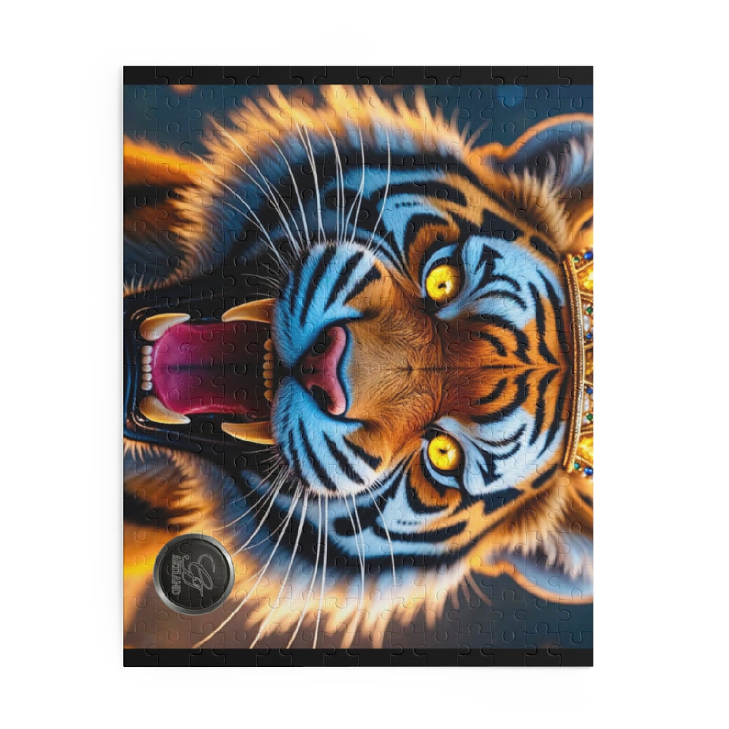Fire King Tiger Designer Puzzle (120, 252, 500-Piece) by GT Artland