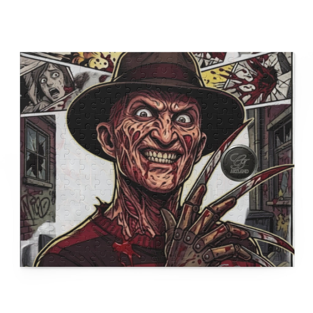 Nightmare on O Block Designer Puzzle (120, 252, 500-Piece) by GT Artland