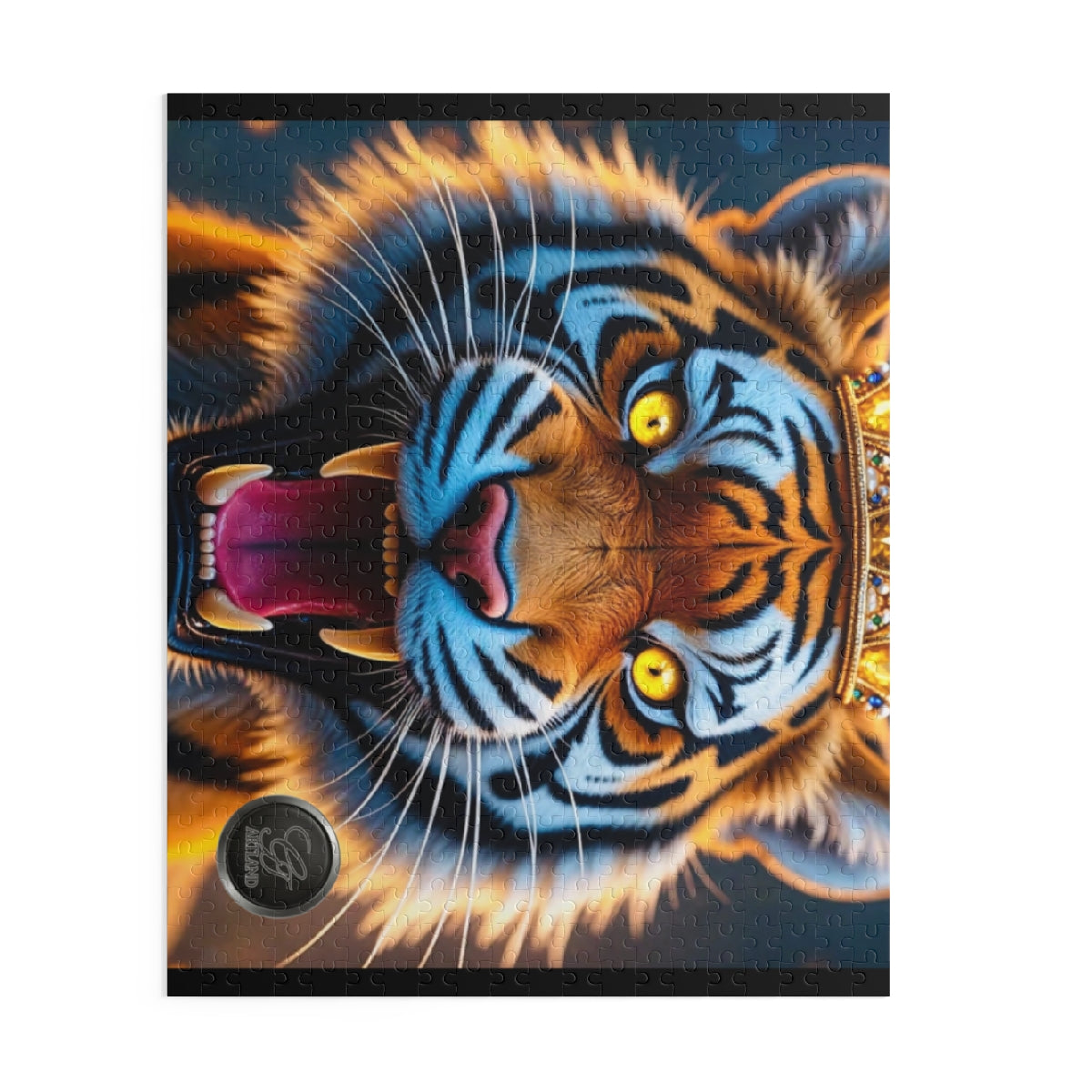 Fire King Tiger Designer Puzzle (120, 252, 500-Piece) by GT Artland