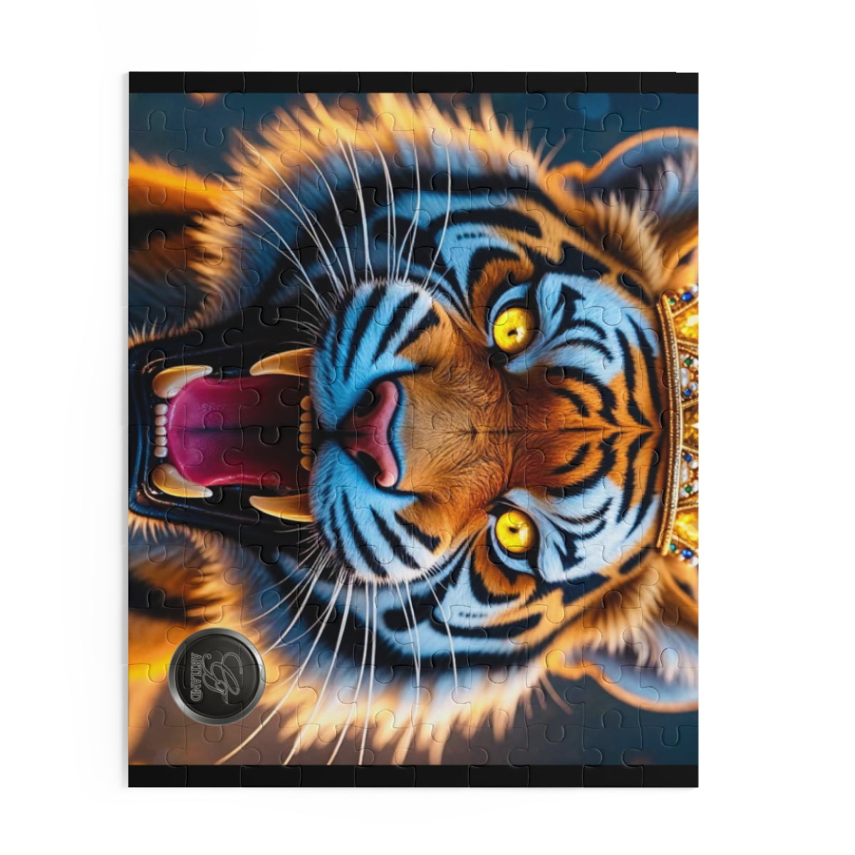 Fire King Tiger Designer Puzzle (120, 252, 500-Piece) by GT Artland