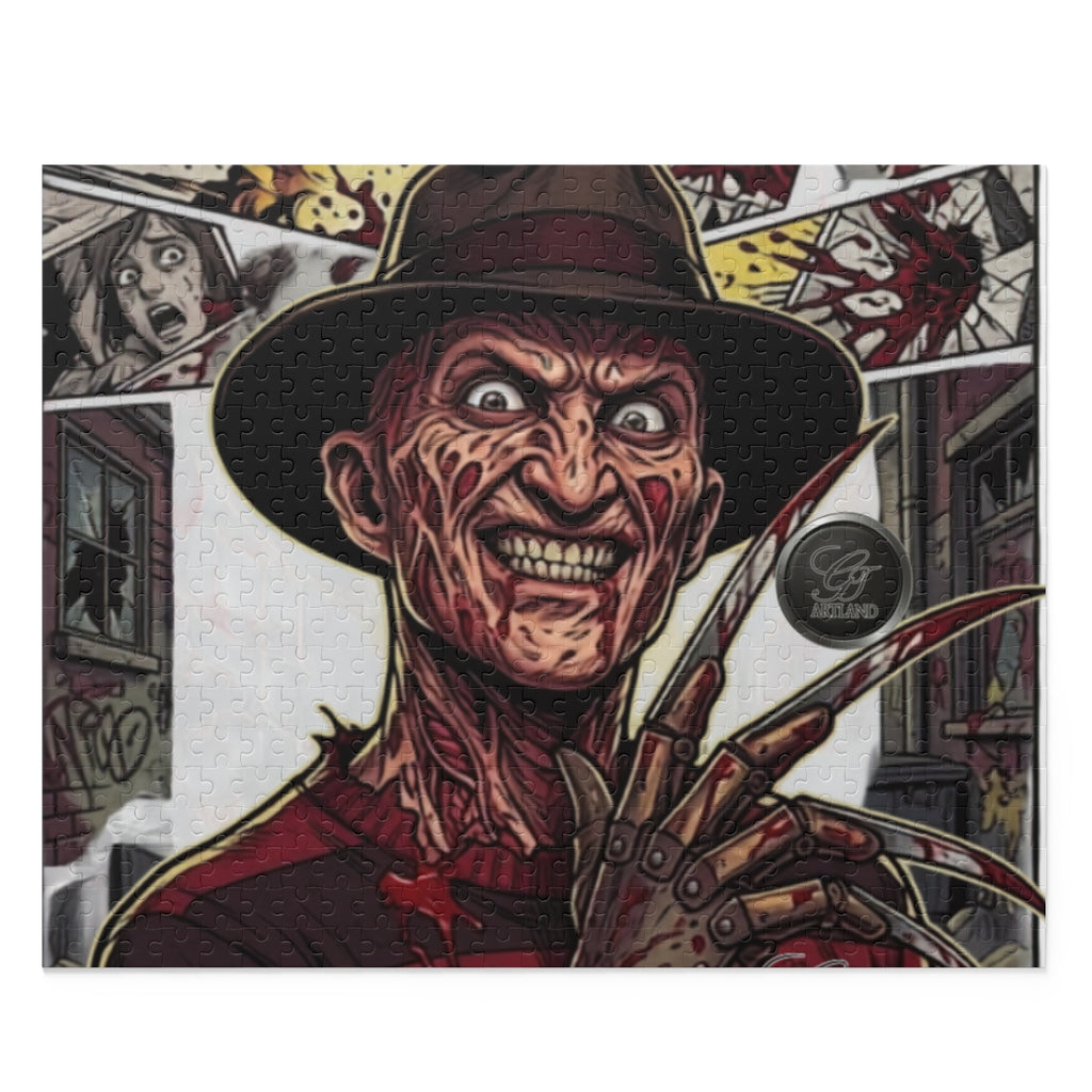 Nightmare on O Block Designer Puzzle (120, 252, 500-Piece) by GT Artland