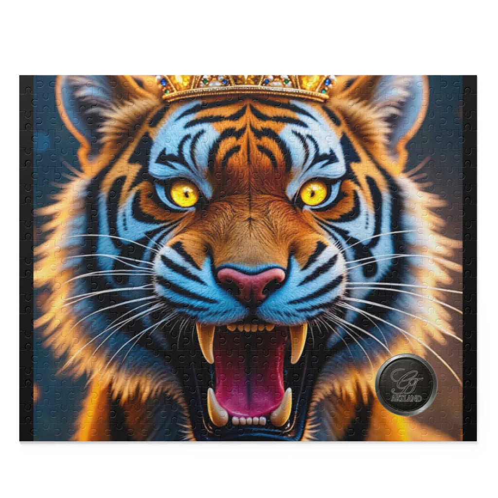 Fire King Tiger Designer Puzzle (120, 252, 500-Piece) by GT Artland