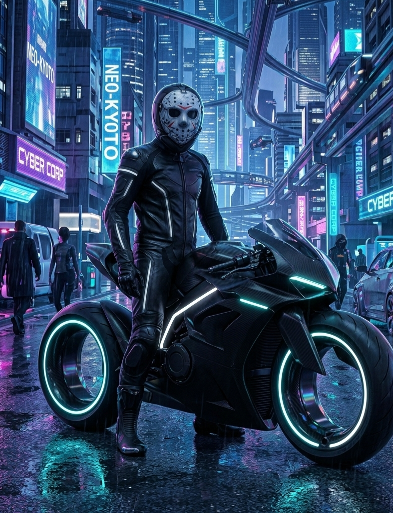 Jason GTX Customized Motorcycle Full Face Helmet with Bluetooth by GT Artland