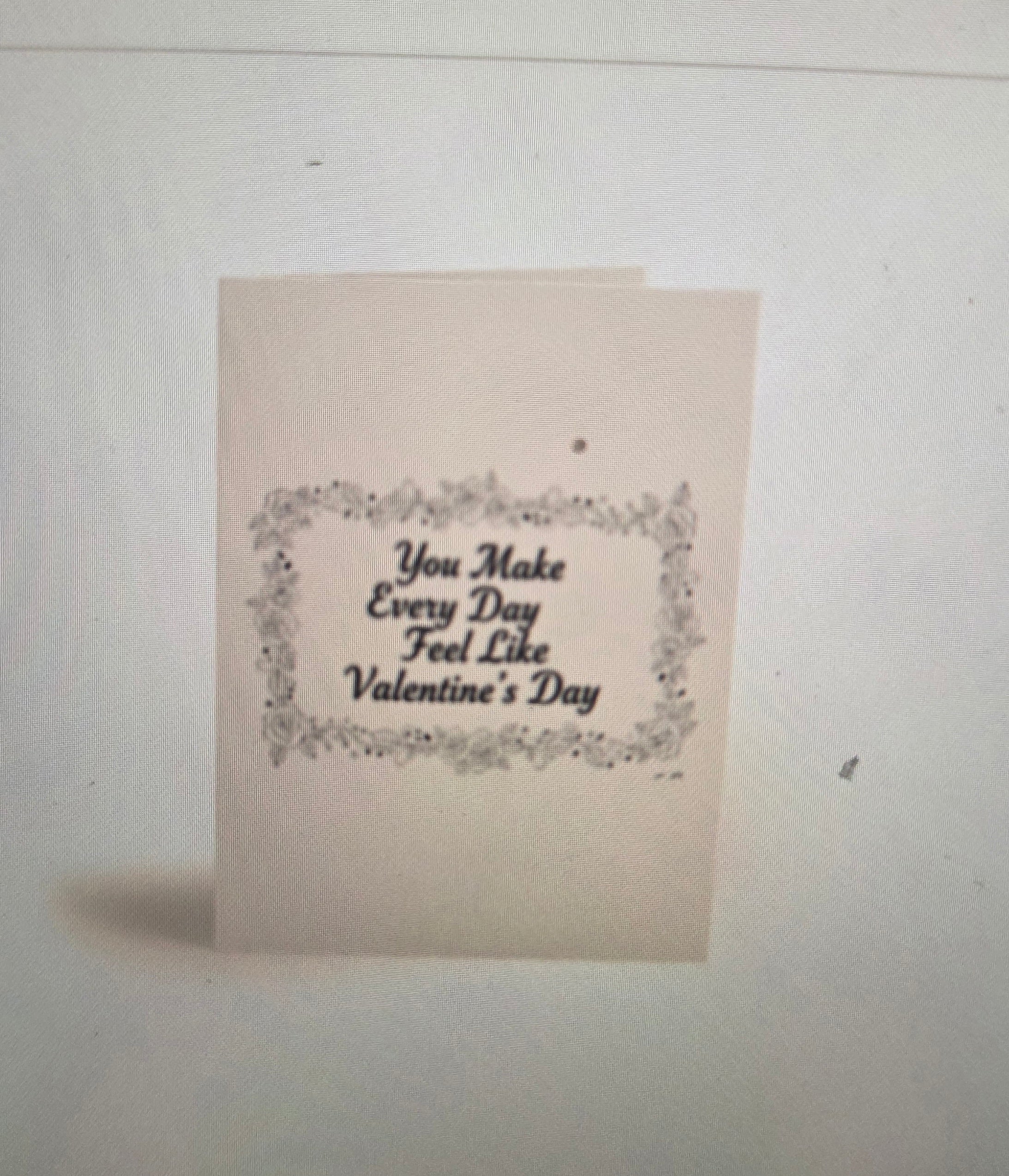 Personalized " I love ' Valentines Day Card (8, 16, and 24 pcs) by GT Artland