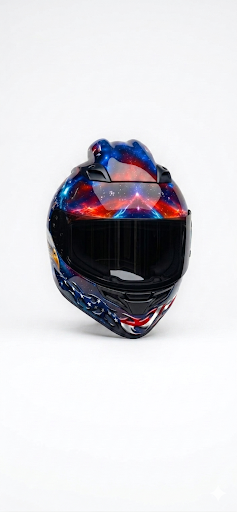 Bell Qualifier sxs Forced Air Helmet - Custom American Eagle Airbrush Artwork Theme All Sizes with Dusk Skirt and Personalized Initials by GT Artland