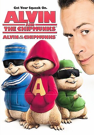 Alvin and the Chipmunks (DVD, 2008, Canadian Dual Side)