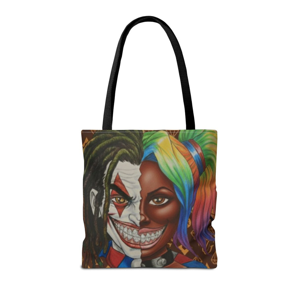 Joker ebony harley designer Tote Bag by GT Artland