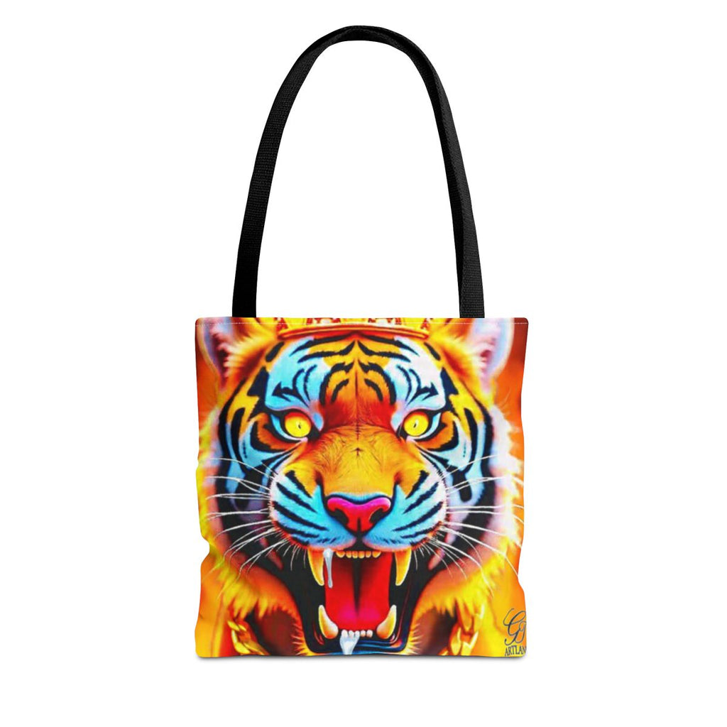 King Tiger GT Designer Tote Bag by GT Artland