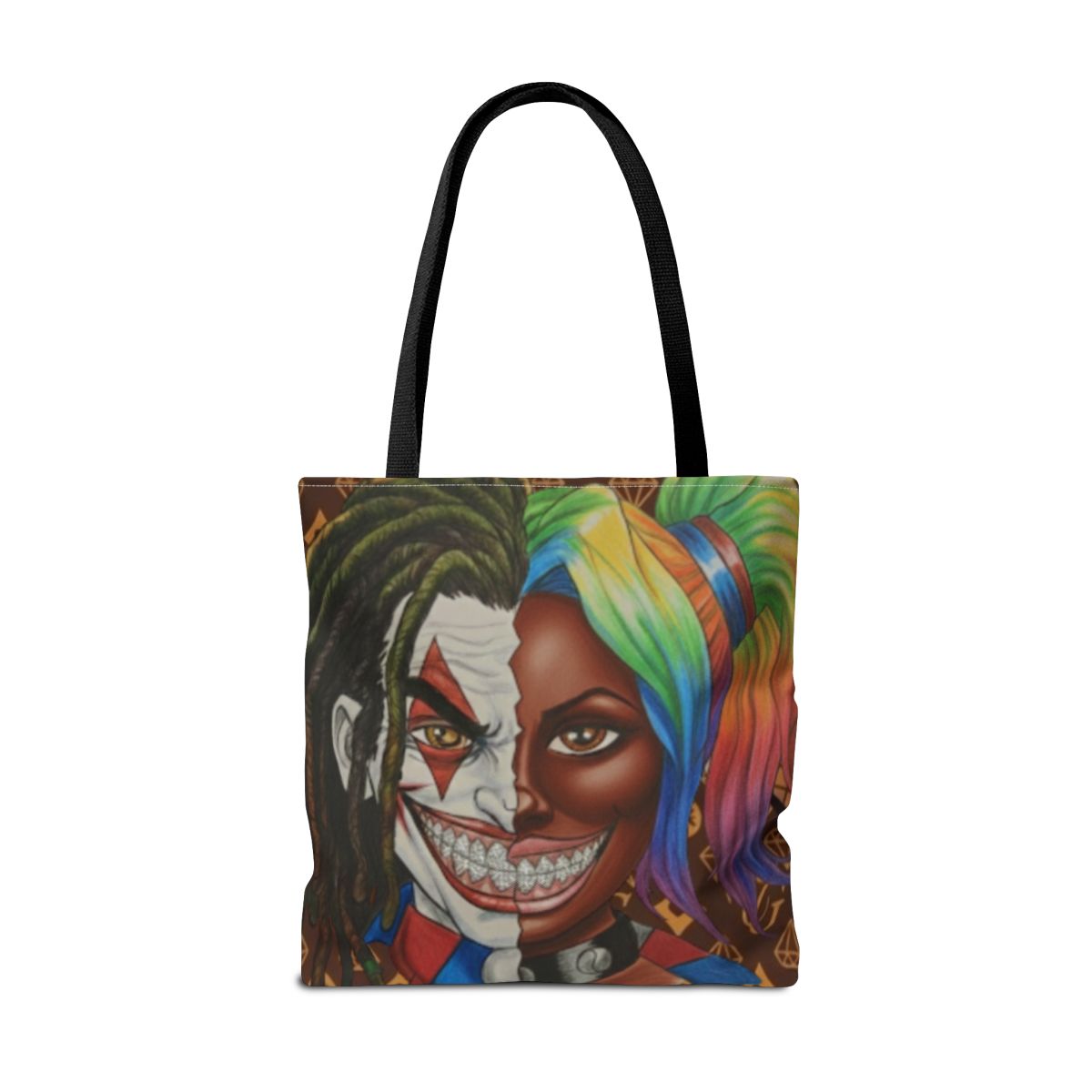 Joker ebony harley designer Tote Bag by GT Artland