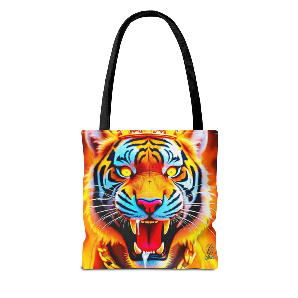 King Tiger GT Designer Tote Bag by GT Artland