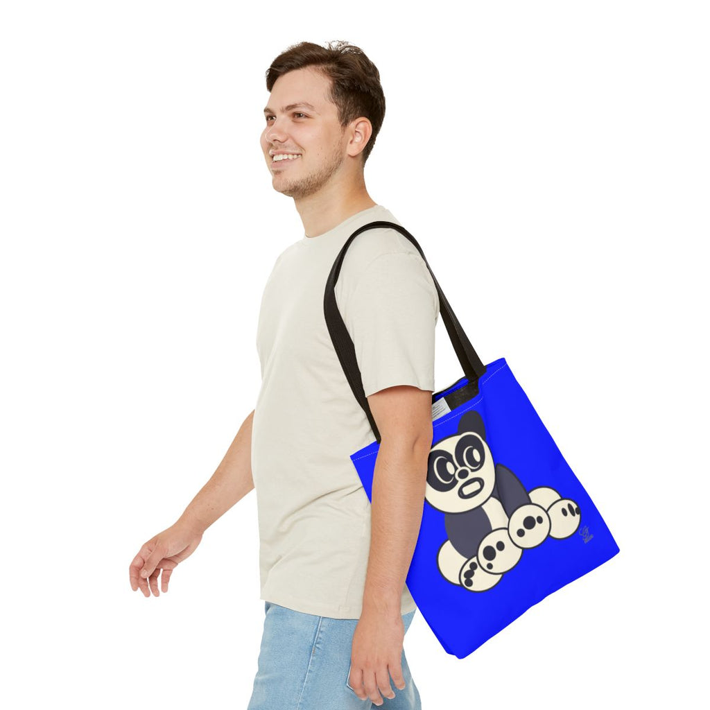 Urban Panda GT Royal Blue Designer Tote Bag Designer | All-Over Print by GT Artland