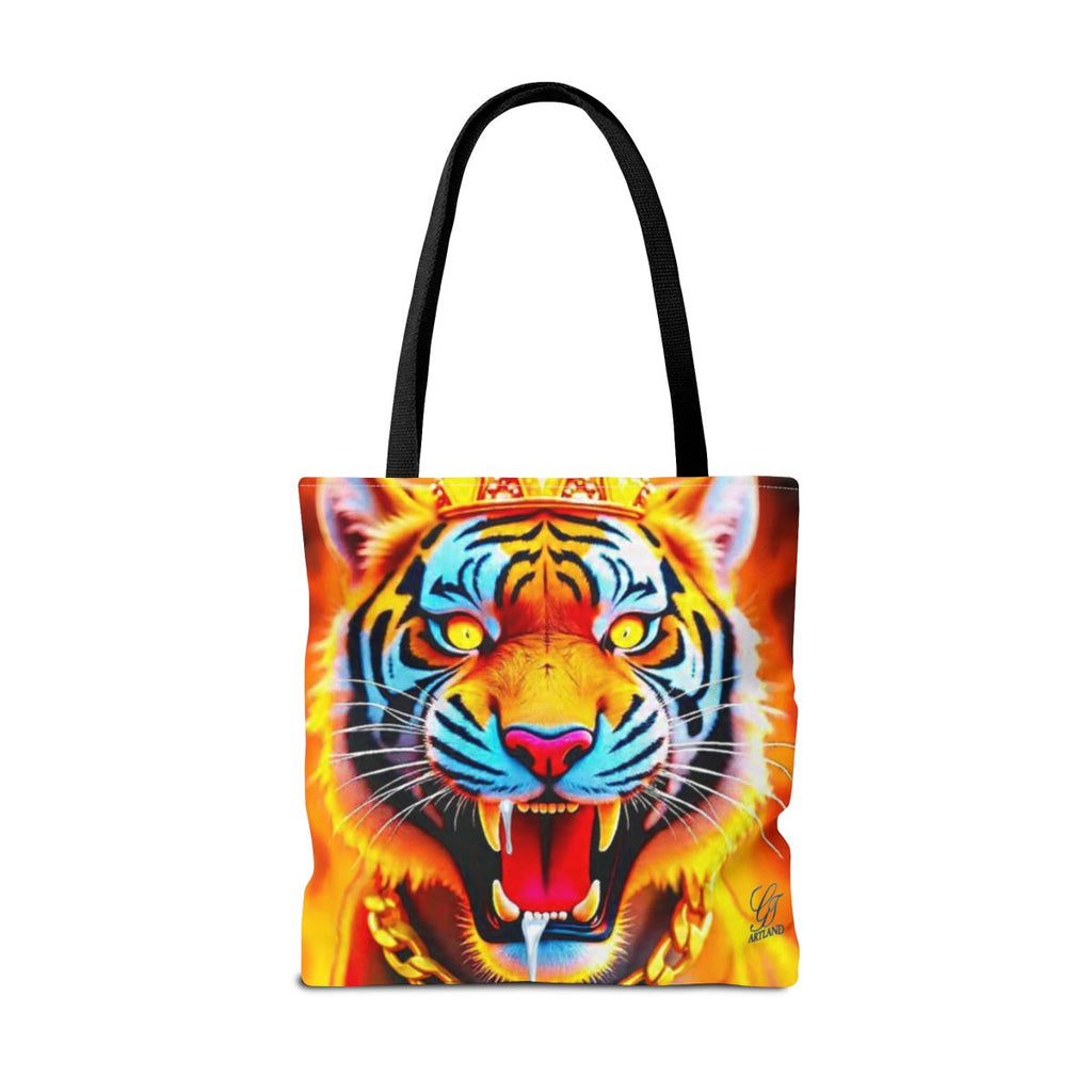 King Tiger GT Designer Tote Bag by GT Artland