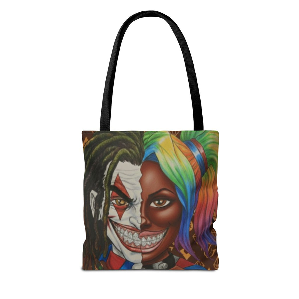 Joker ebony harley designer Tote Bag by GT Artland
