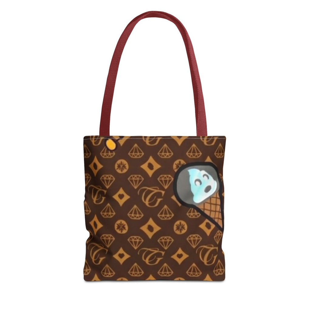 Designer Ice Cream Sandwich Luxury Tone Tote Bag by GT Artland