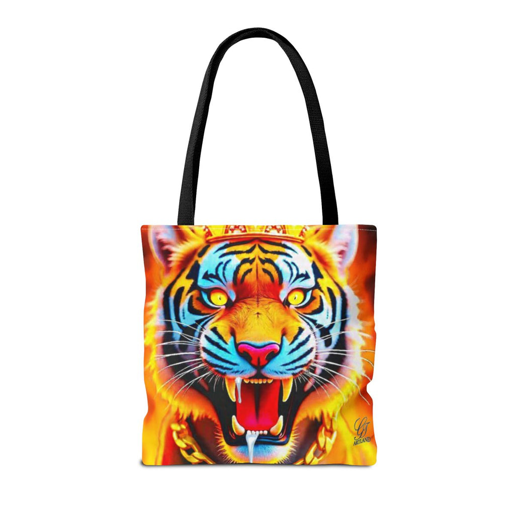 King Tiger GT Designer Tote Bag by GT Artland
