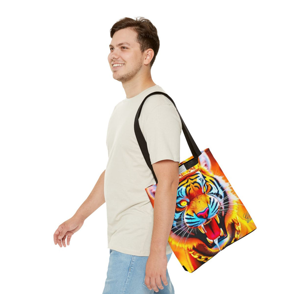 King Tiger GT Designer Tote Bag by GT Artland