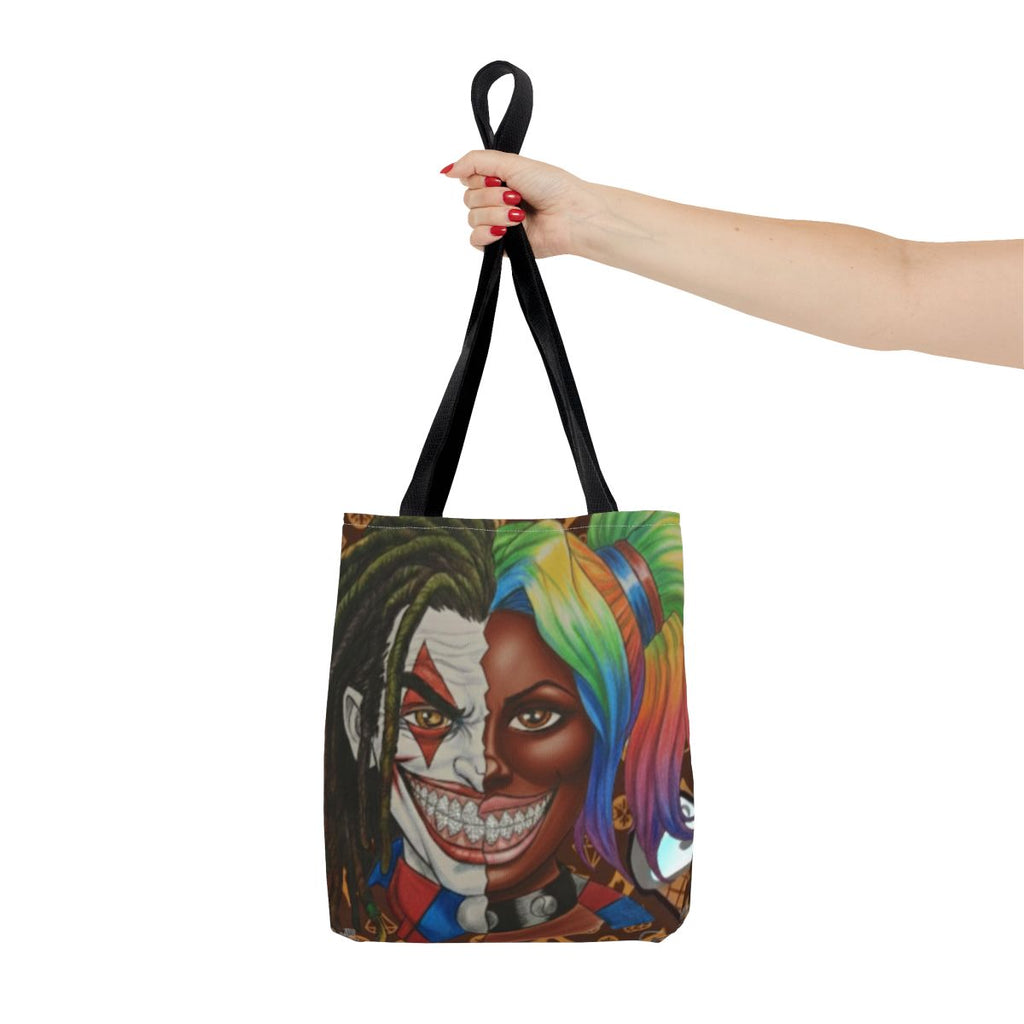 Joker ebony harley designer Tote Bag by GT Artland
