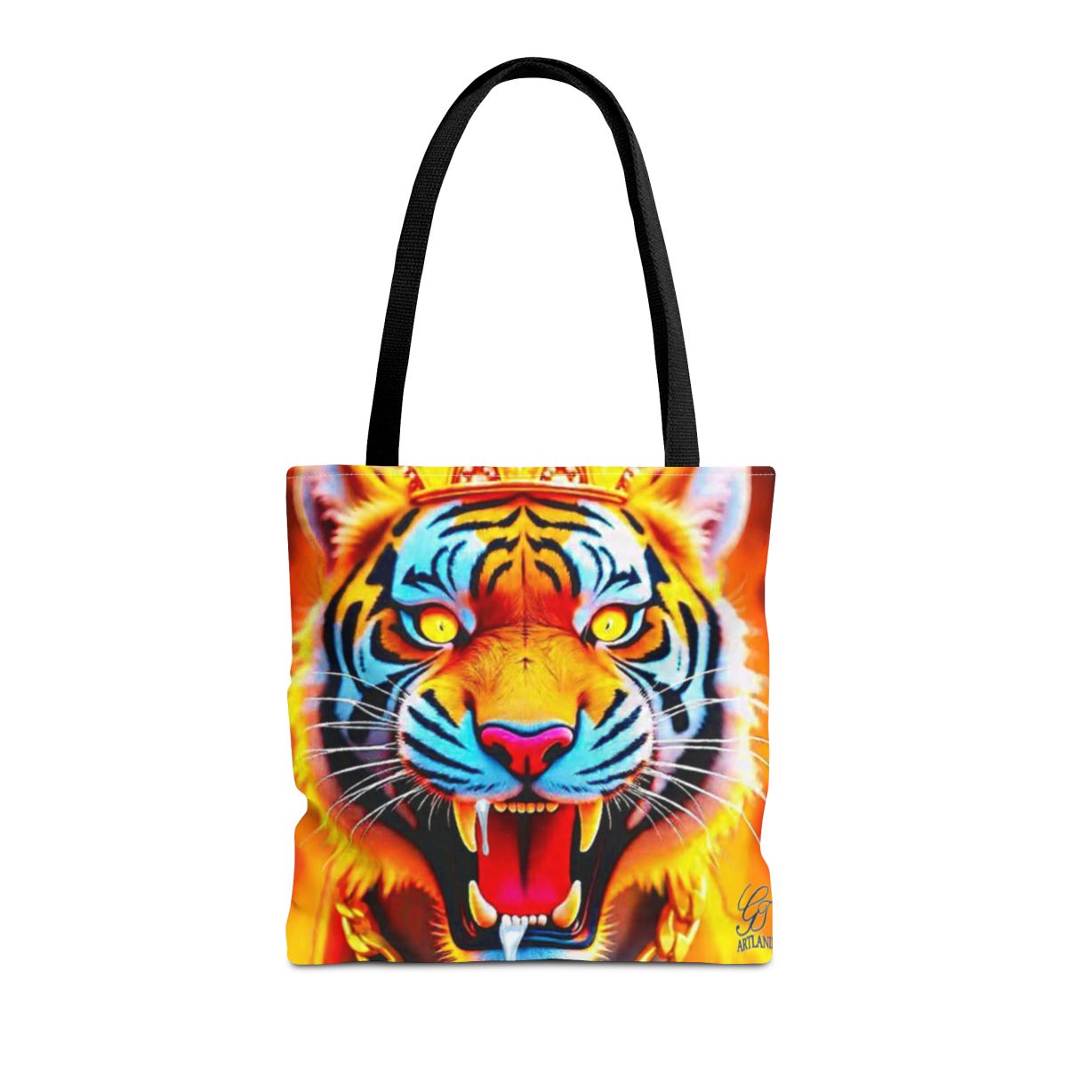 King Tiger GT Designer Tote Bag by GT Artland