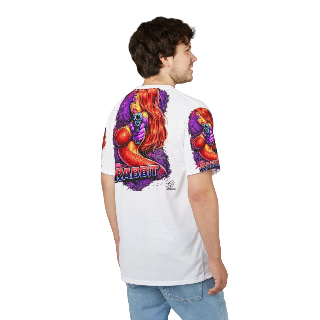 Vixen Rabbit Jess Designer Deluxe Urban Unisex Cut & Sew Tee by GT Artland