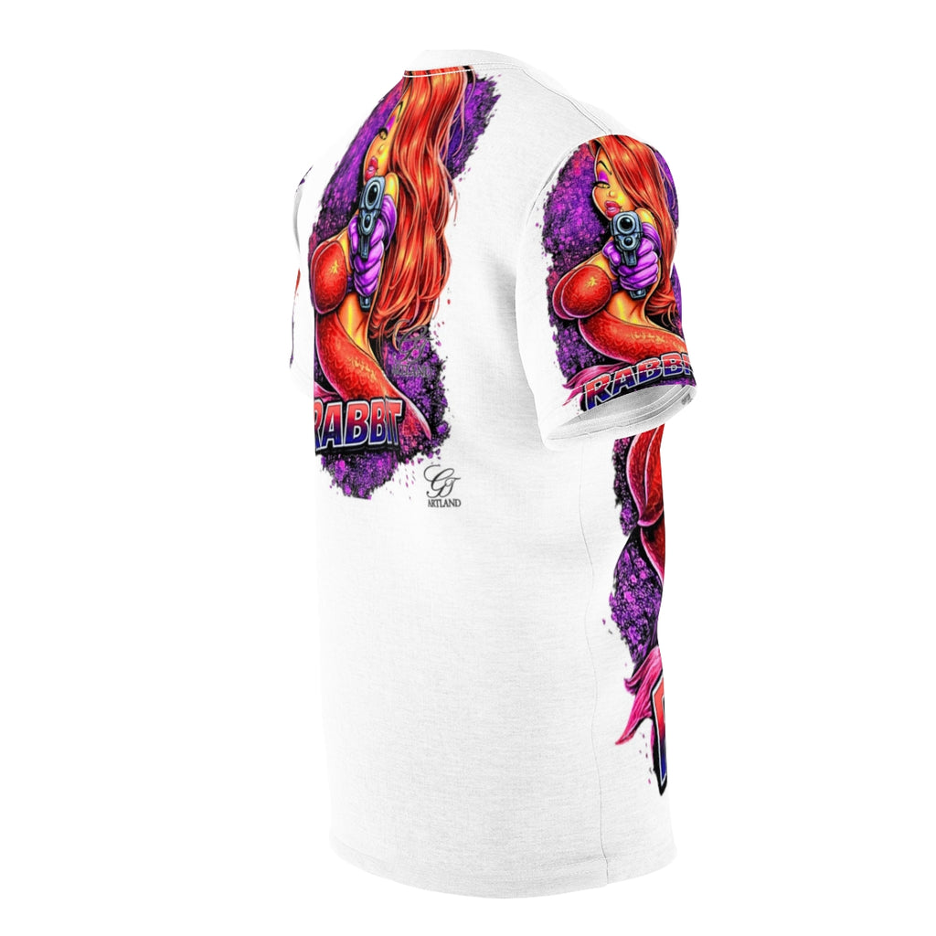 Vixen Rabbit Jess Designer Deluxe Urban Unisex Cut & Sew Tee by GT Artland