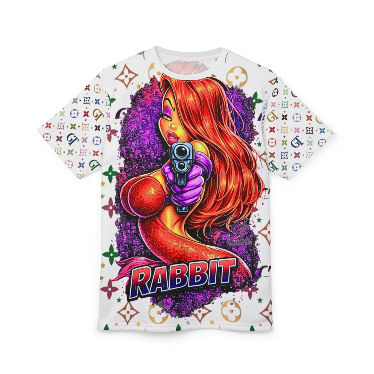 Vixen Fox Airbrus Urban Elite Edition Unisex Cut & Sew Tee by GT Artland
