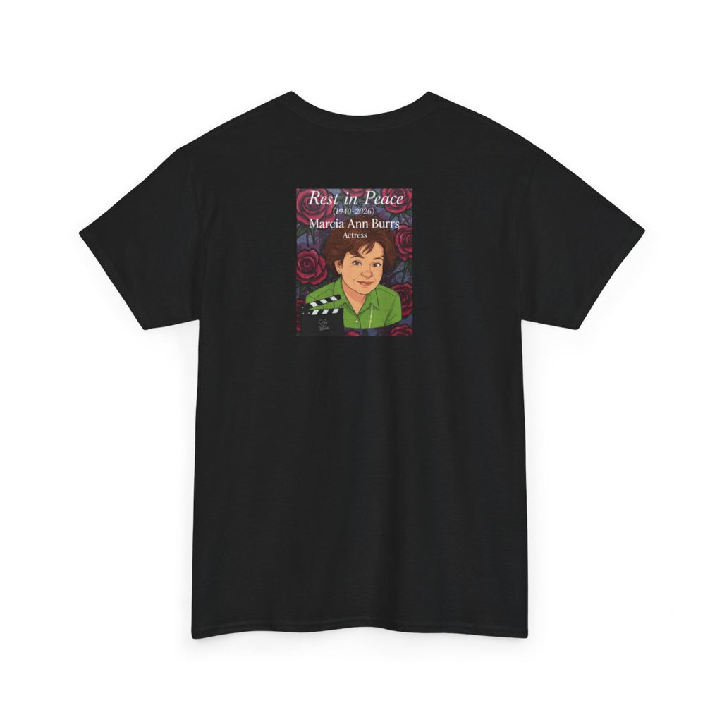 Marcia Ann Burrs Memerial Actress Legend Unisex Heavy Cotton Tee BY GT ARTLAND