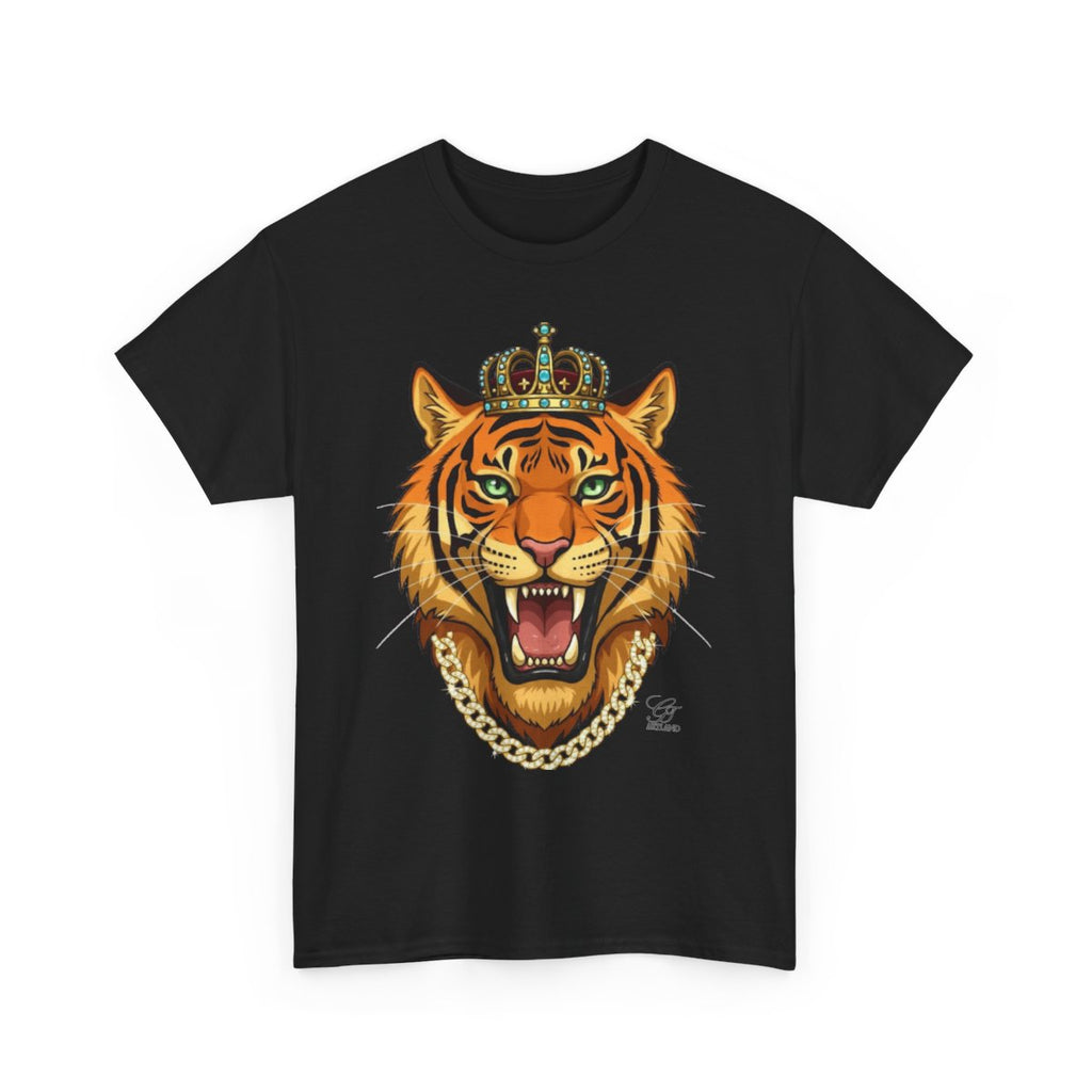 King Tiger GT Designer Unisex Heavy Cotton Tee BY GT ARTLAND