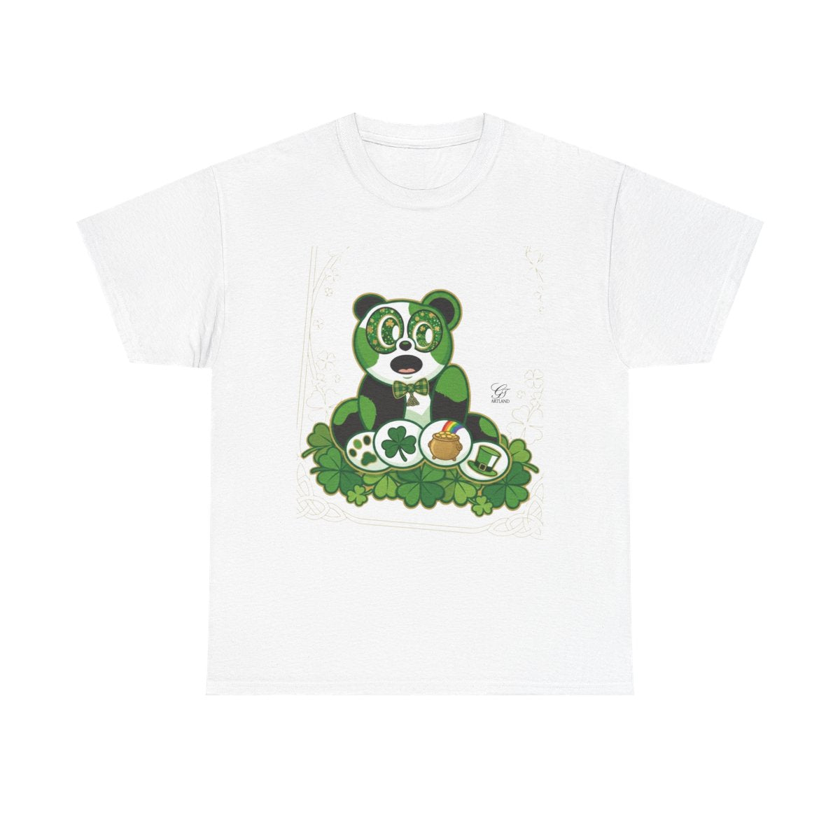 LUCKY CHARM URBAN PANDA GT Unisex Heavy Cotton Tee by GT Artland