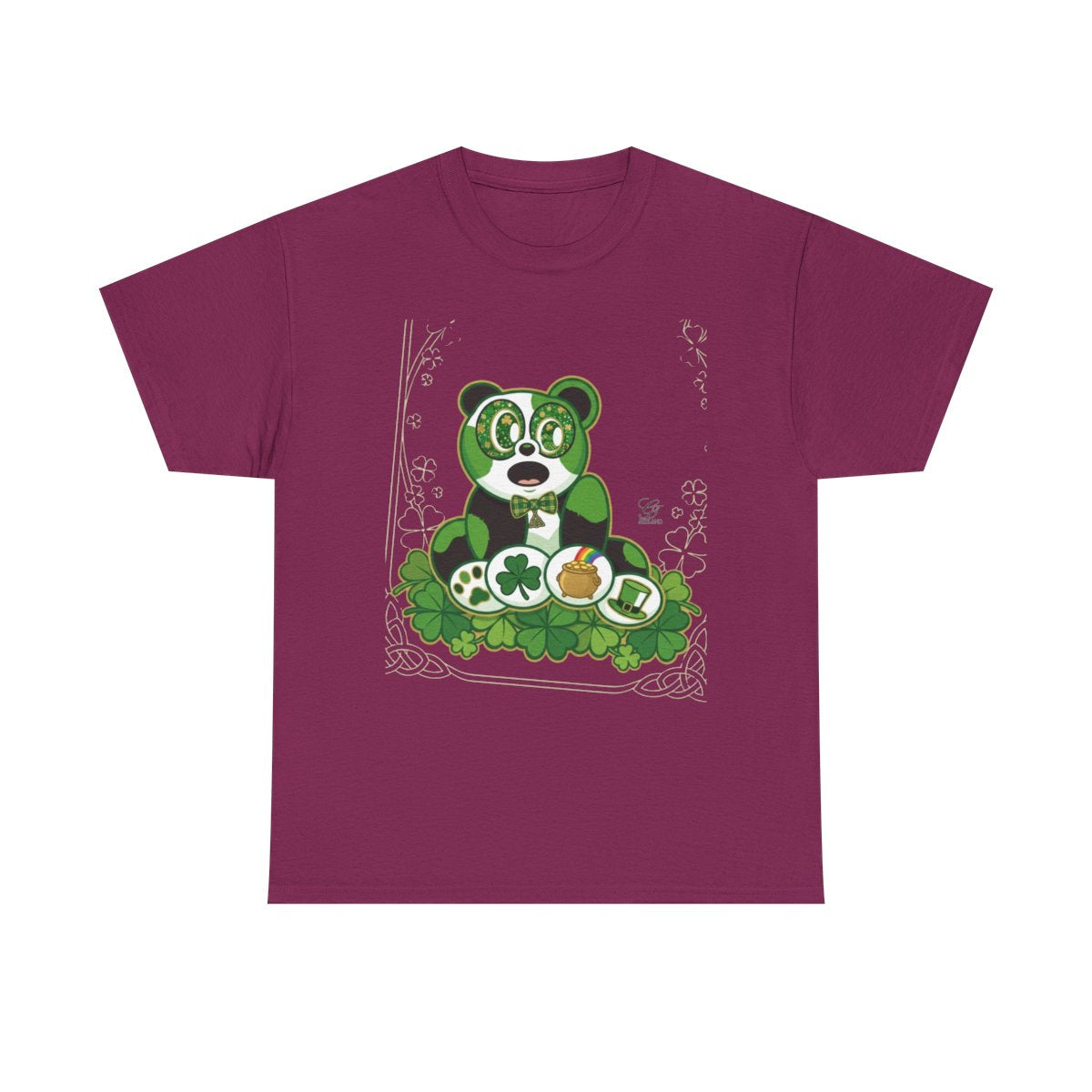 LUCKY CHARM URBAN PANDA GT Unisex Heavy Cotton Tee by GT Artland