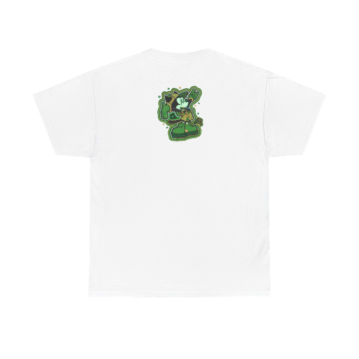 Lucky Charm Urban Irish Urban Mickey Designer Unisex Heavy Cotton Tee by GT Artland