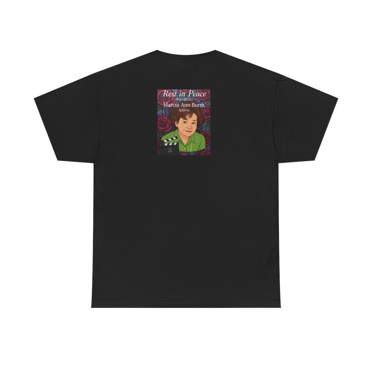 Marcia Ann Burrs Memerial Actress Legend Unisex Heavy Cotton Tee BY GT ARTLAND