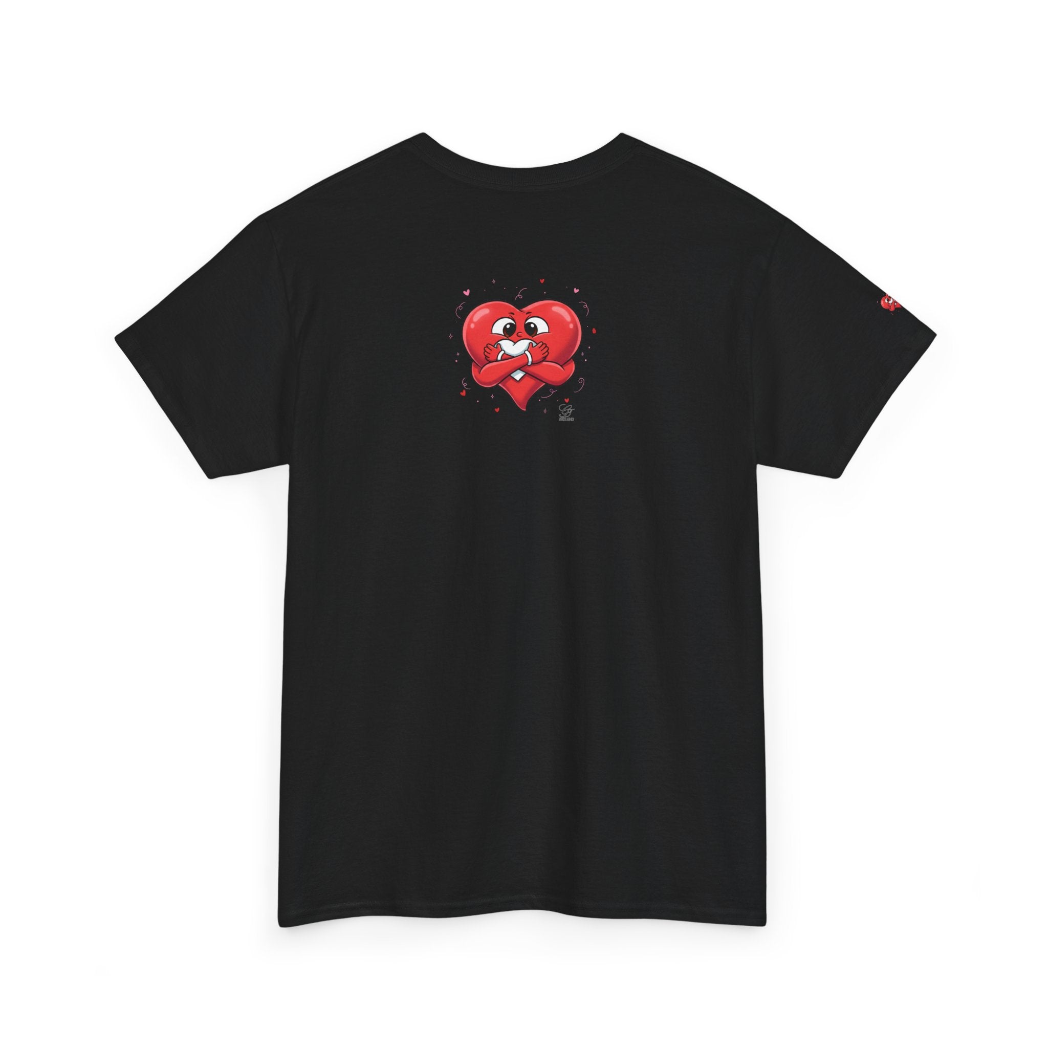 Cute Heart Holding Heart Unisex Heavy Cotton Tee by GT Artland