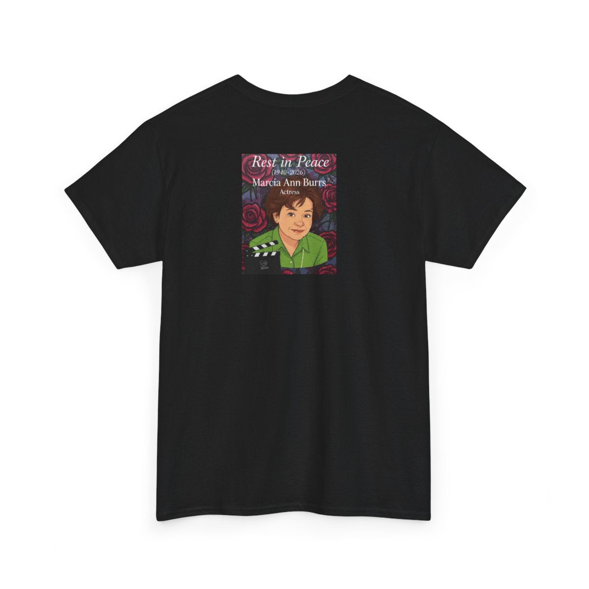 Marcia Ann Burrs Memerial Actress Legend Unisex Heavy Cotton Tee BY GT ARTLAND