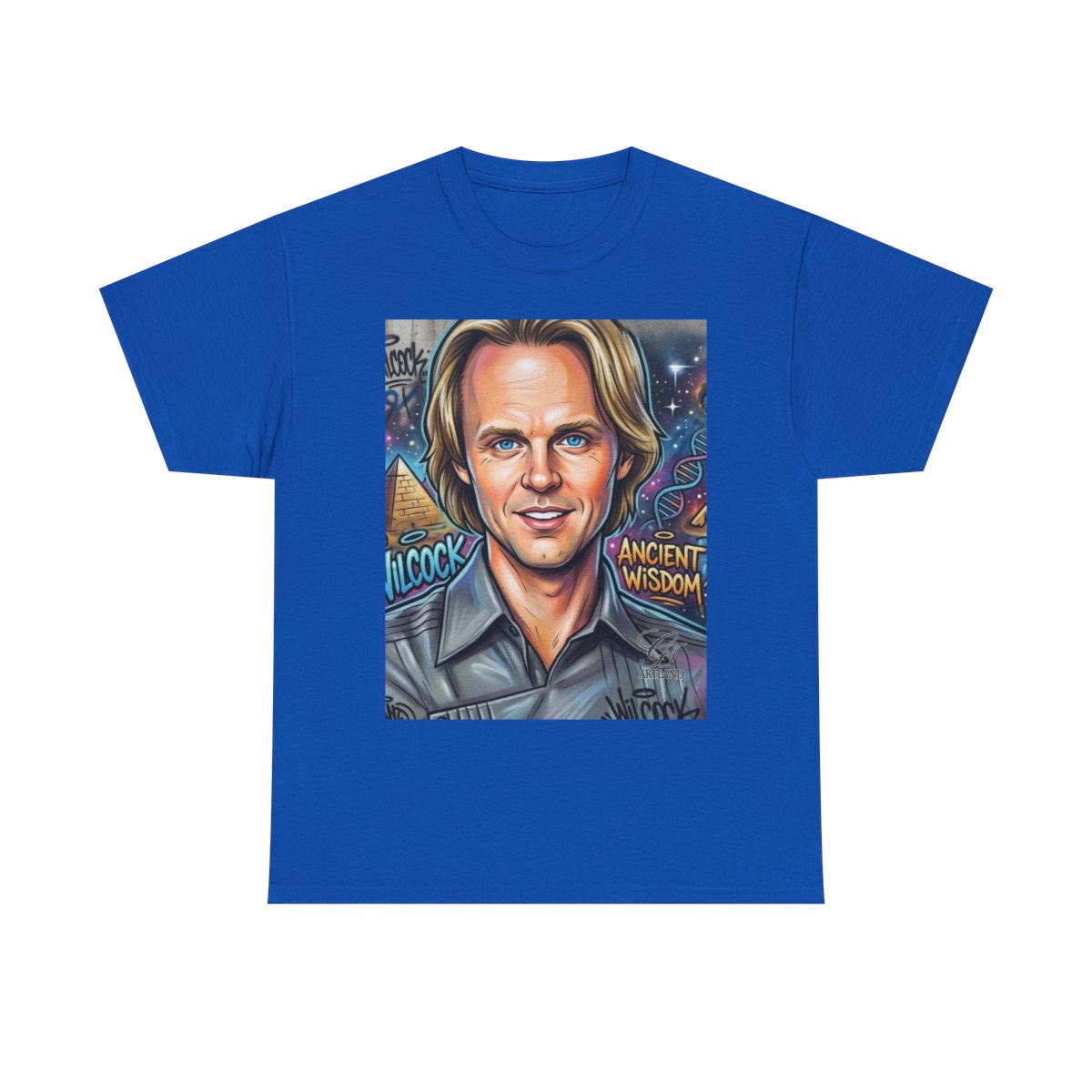 David Wilcock Legendary Urban Graphic Unisex Heavy Cotton Tee by GT Artland